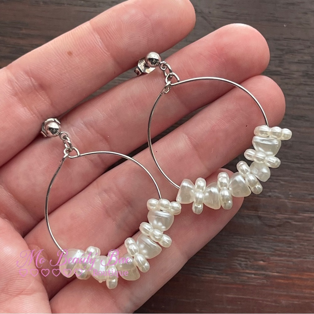Pearl Stud Earrings